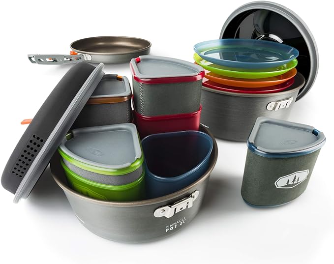 Essential Camping Gear for Families GSI Pinnacle Camper cookset