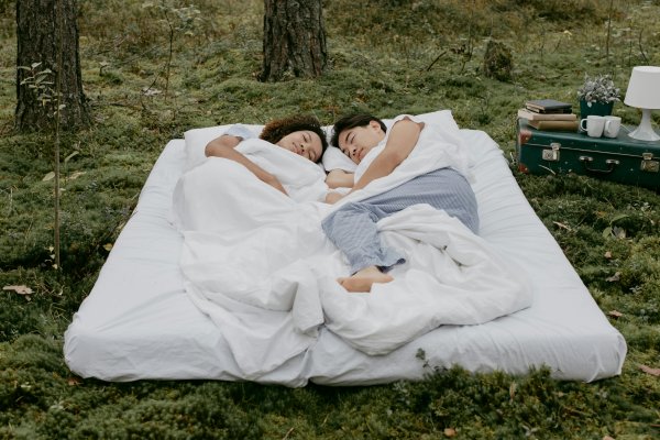 Essential Camping Gear for Families sleeping outdoors